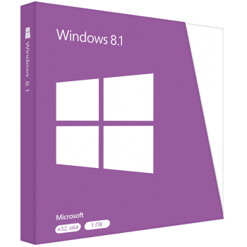 Ключ активации Microsoft Windows 8.1  для 1 ПК
